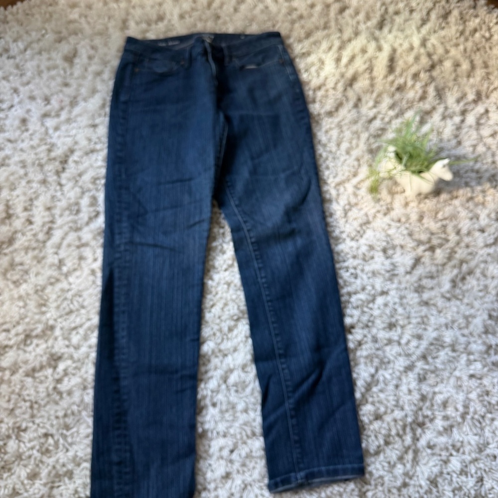Trendy modern Modern and Taylor loft dark blue modern skinny denim Jeans in Clas